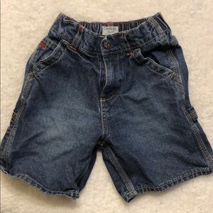 Osh gosh Bgosh denim cargo shorts 4T